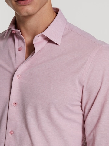 Coupe slim Chemise 'Pablo' Shiwi en rose