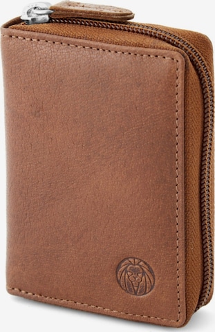 Lucleon Wallet 'California' in Brown: front