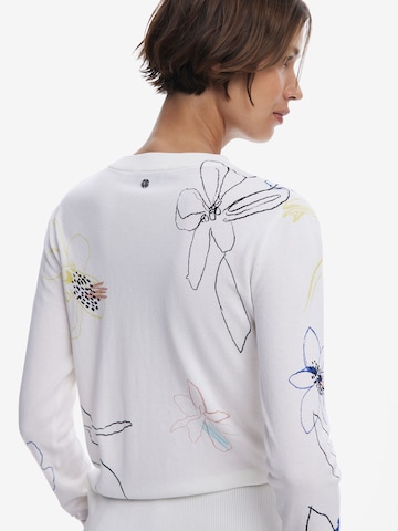 Desigual Pullover i hvid