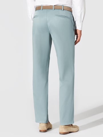 Hiltl Regular Chinohose 'Pamo - Excellent Cotton'‌‌‌‌‌‌‌‌‌‌ in Blau