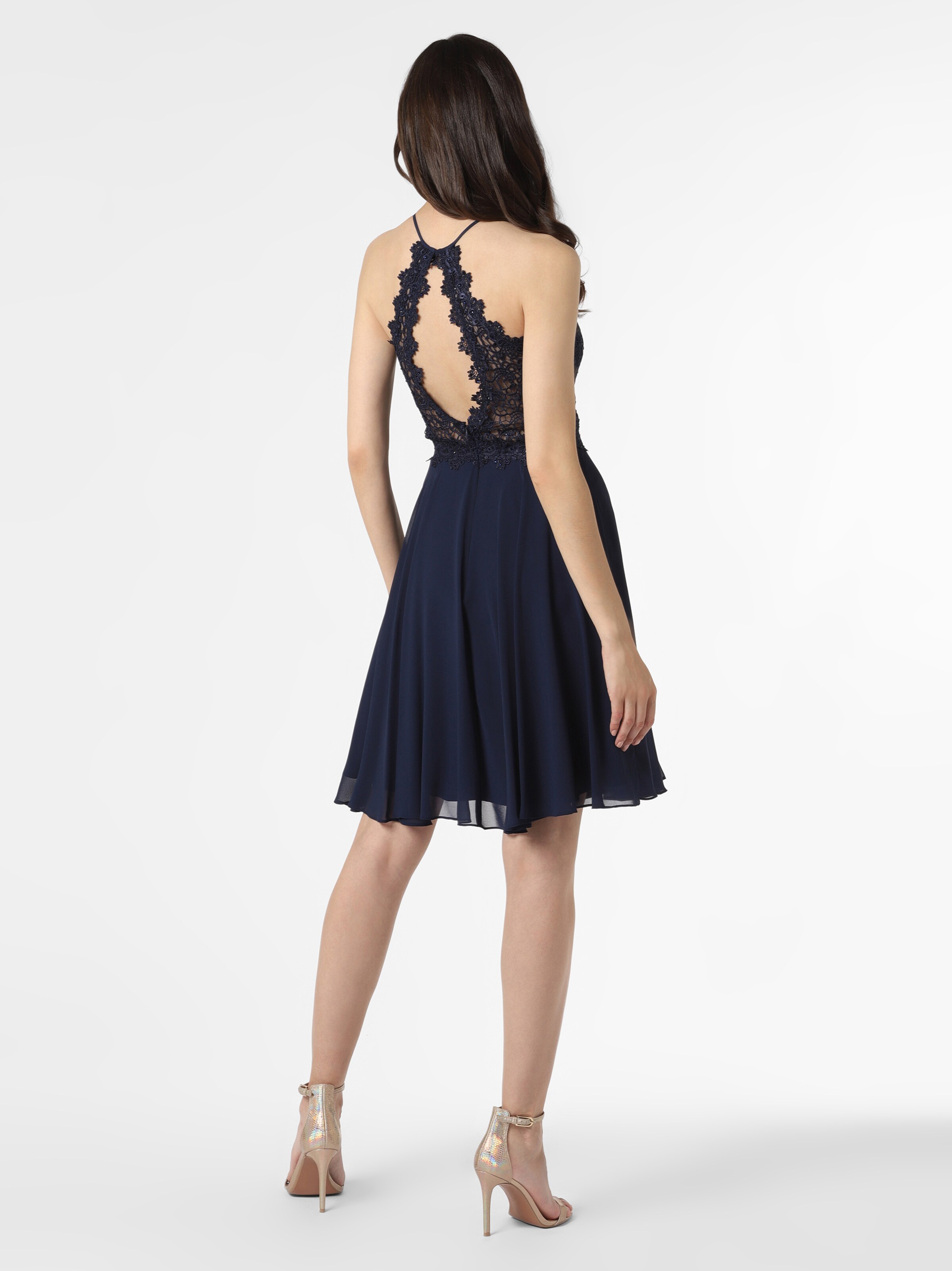 Marie Lund Abendkleid in Blau