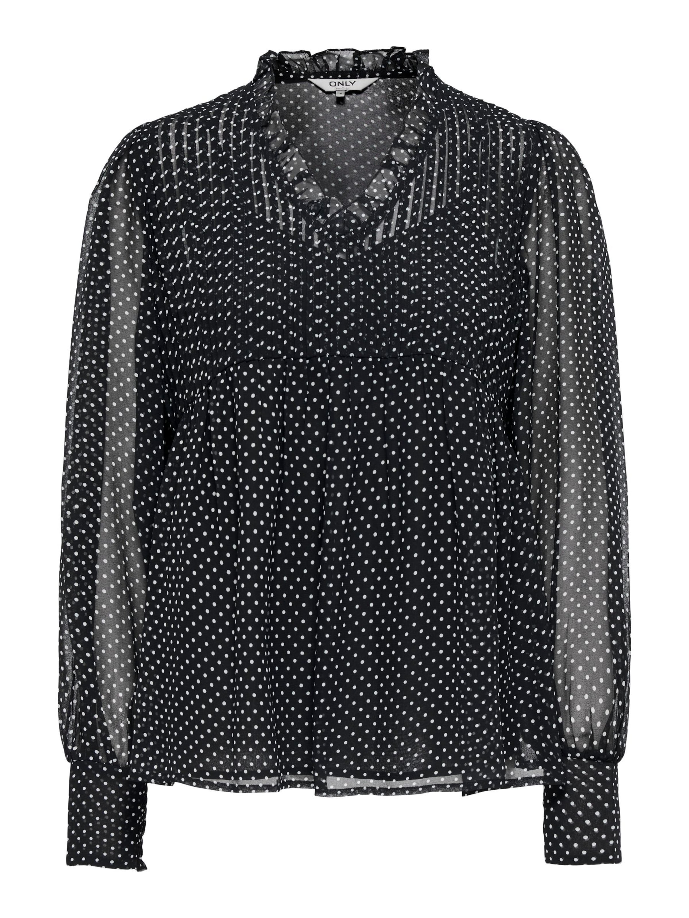 ONLY Bluse 'ONLFEDJA' i sort: forside