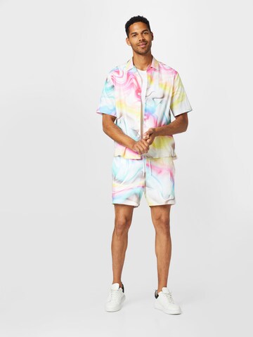 Calvin Klein Jeans Loosefit Kalhoty – mix barev