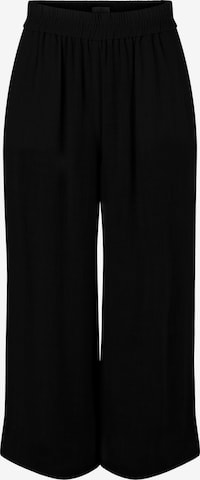 PIECES Trousers 'Vinsty' in Black: front
