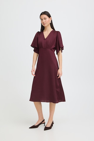 ICHI Dress 'IHSTORMY' in Red