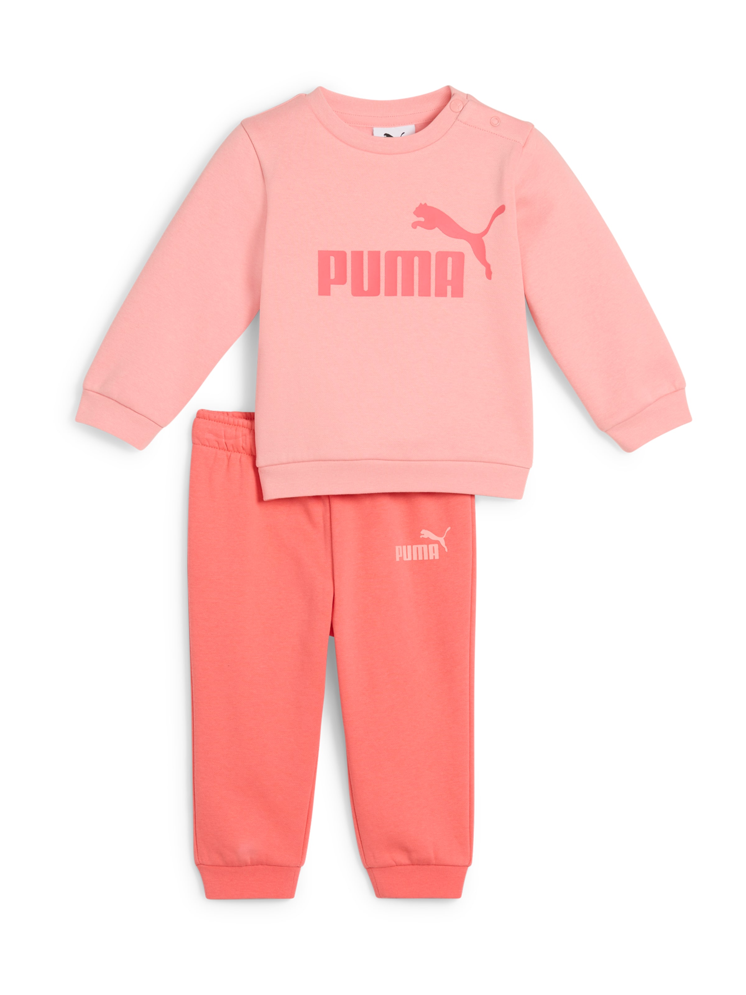 PUMA Jogginganzug 'Essentials' in Rosa ABOUT YOU