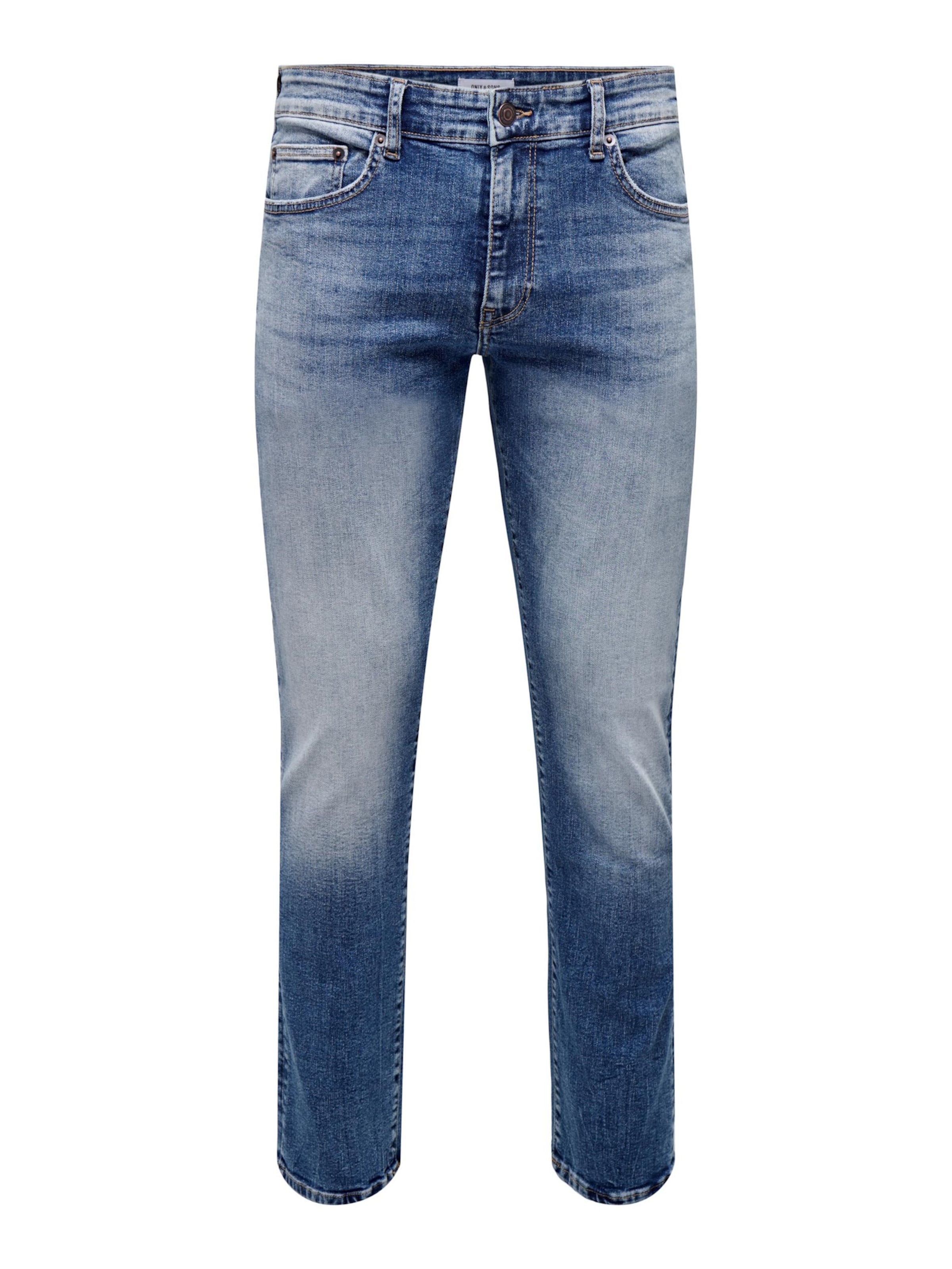 Only & Sons Slimfit Jeans i blå: forside