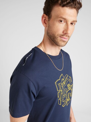 Maglietta 'REBUILD' di DC Shoes in blu