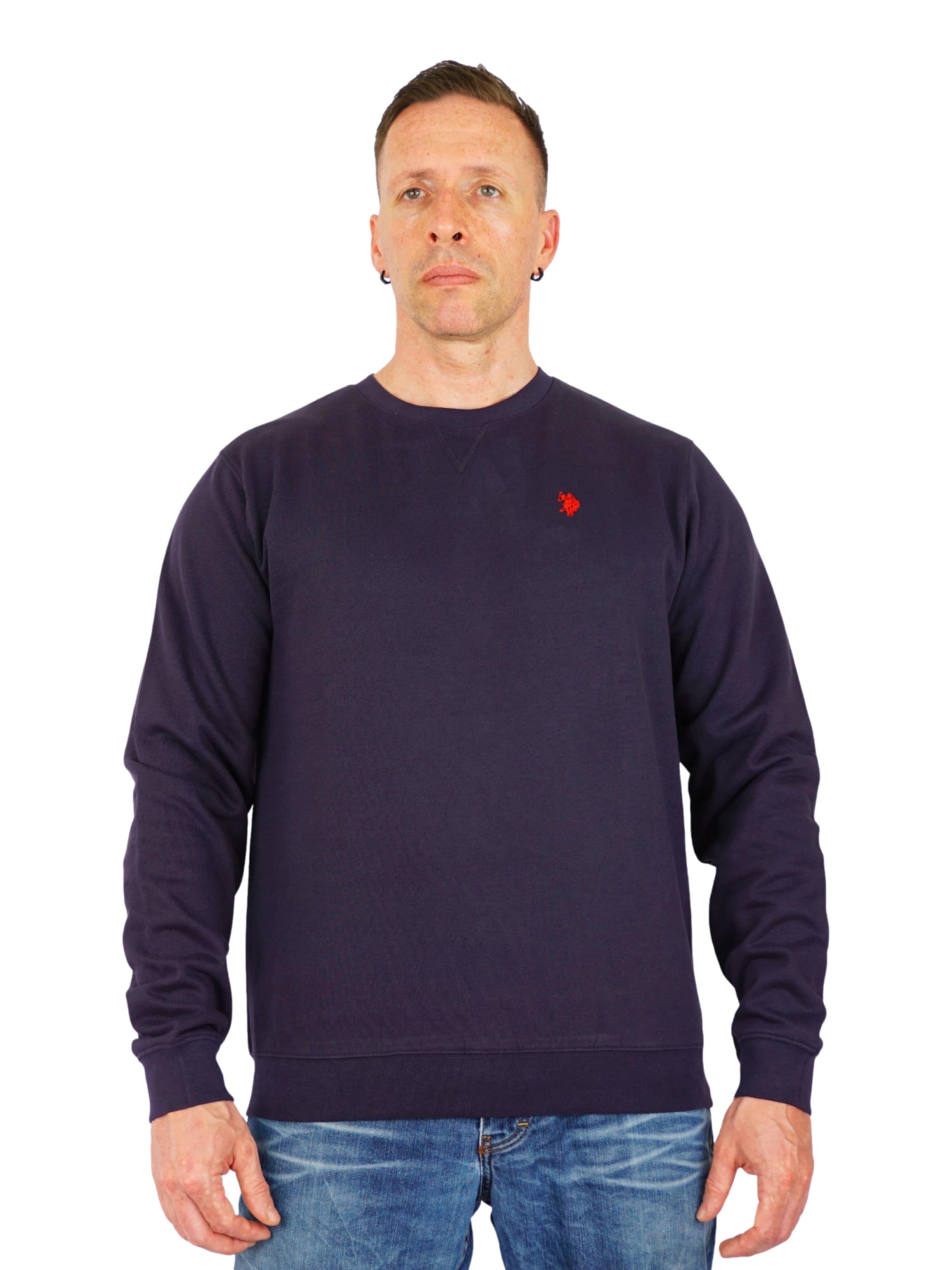 U.S. POLO ASSN. Pullover in Blau: Vorderseite