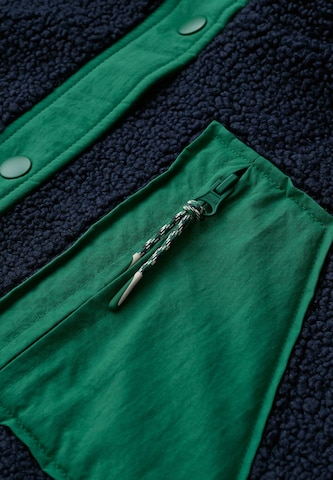Veste en polaire 'Wooded Trail' Seasalt Cornwall en bleu