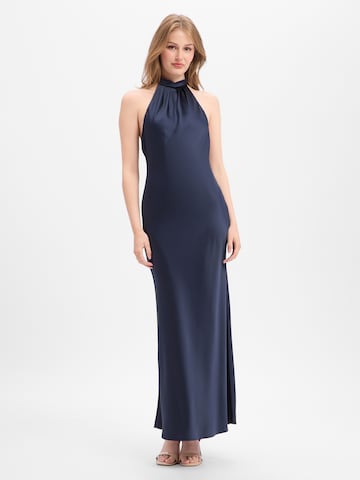 Marie Lund Kleid in Blau: Vorderseite