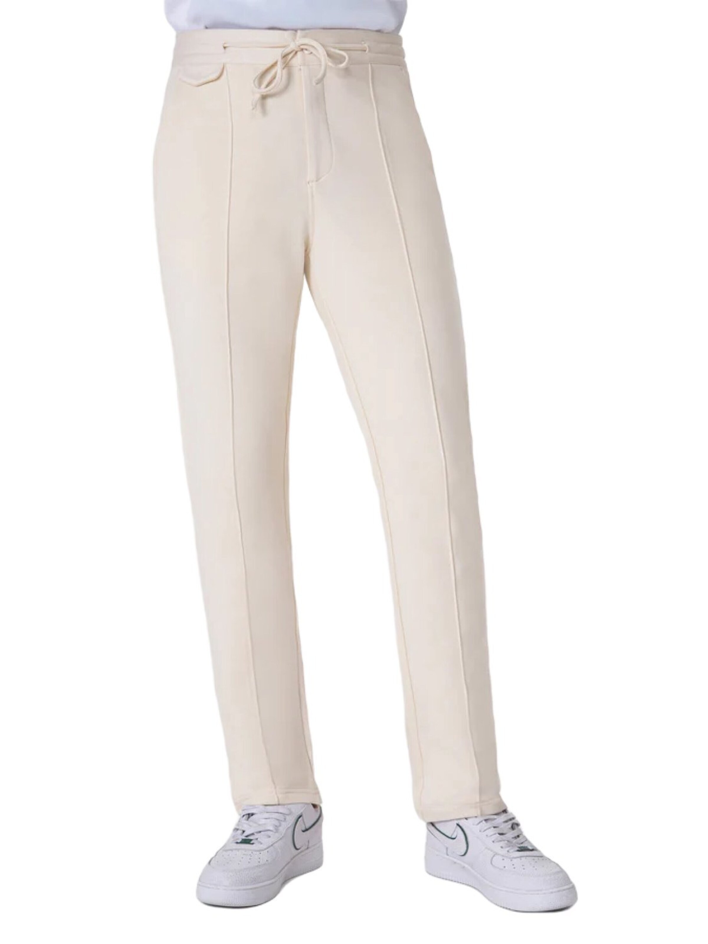 UNIQVIBE Regular Chino in Beige