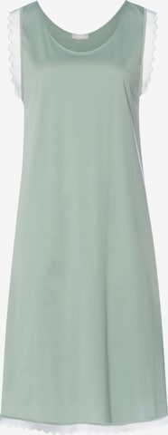 Hanro Nightgown ' Inaya ' in Green: front