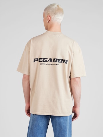 Pegador T-shirt 'Colne' i beige: framsida