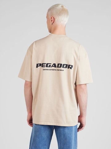 T-Shirt Pegador en beige : devant