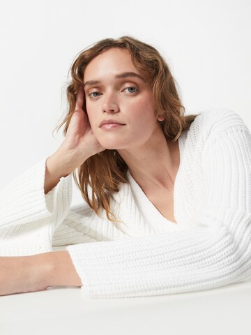 HUGO Sweater 'Sulla' in White