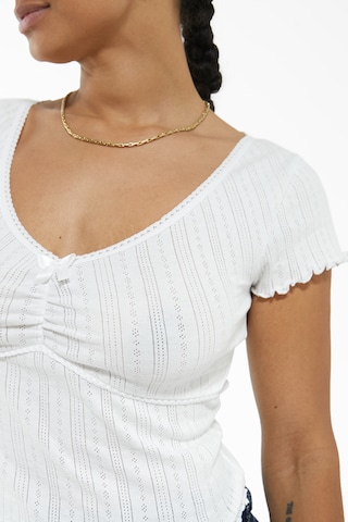 T-shirt 'Aimee' BDG Urban Outfitters en blanc