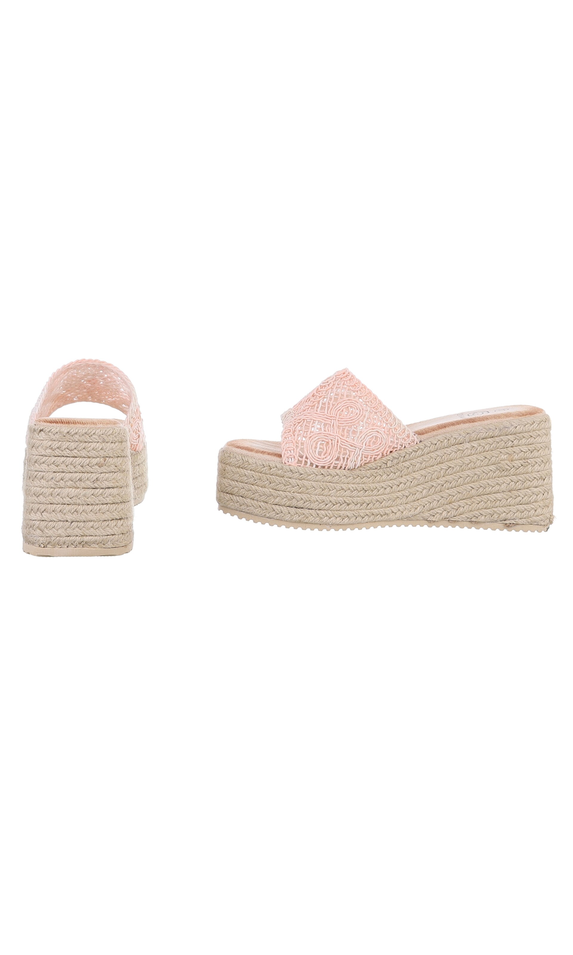 Ital-Design Mules in Pink
