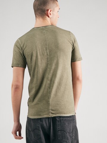 Key Largo Shirt 'WHEELS' in Groen