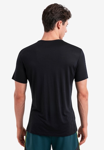 ICEBREAKER Toiminnallinen paita 'Cool-Lite Sphere III' värissä musta