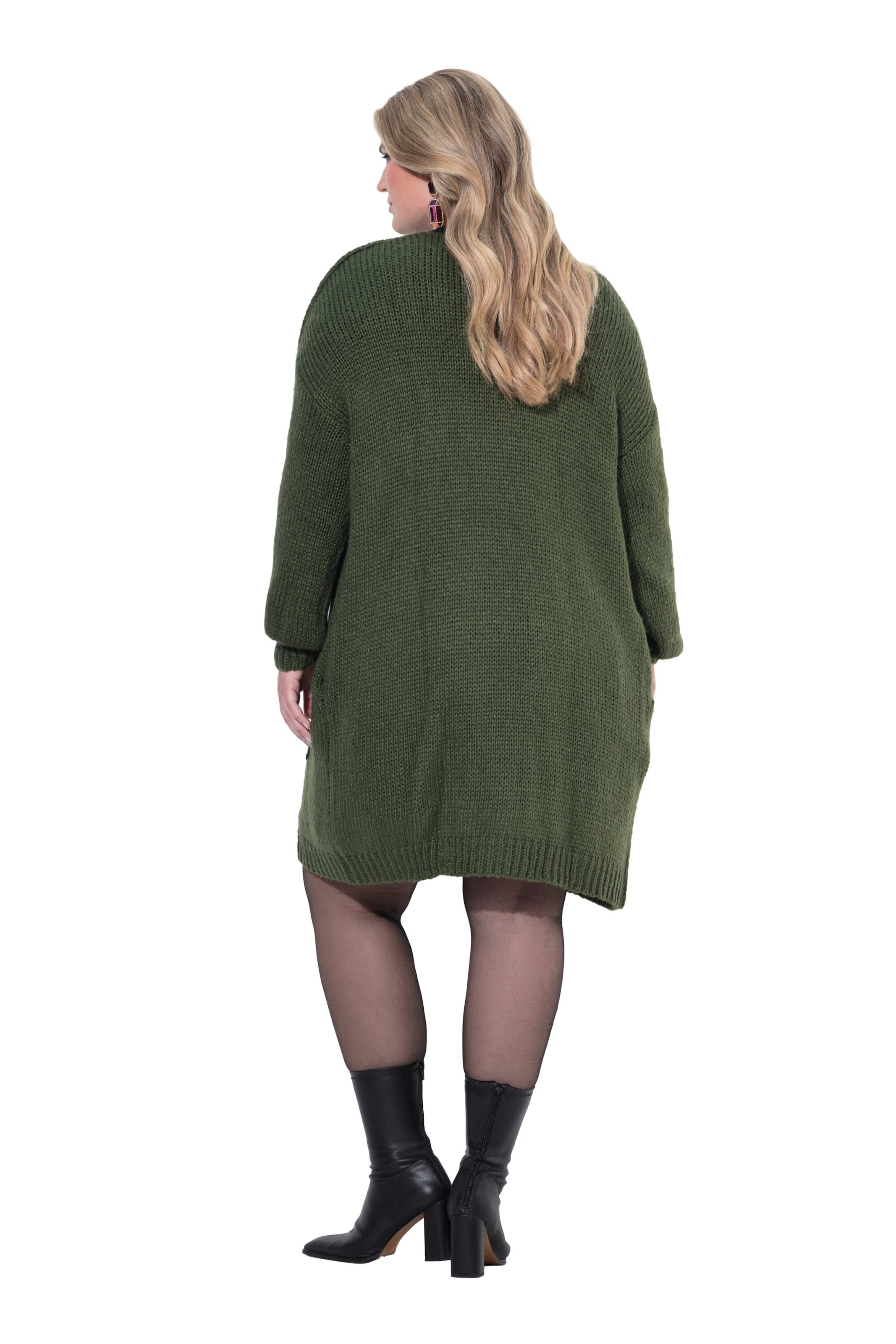 MIAMODA Strickjacke in Grün