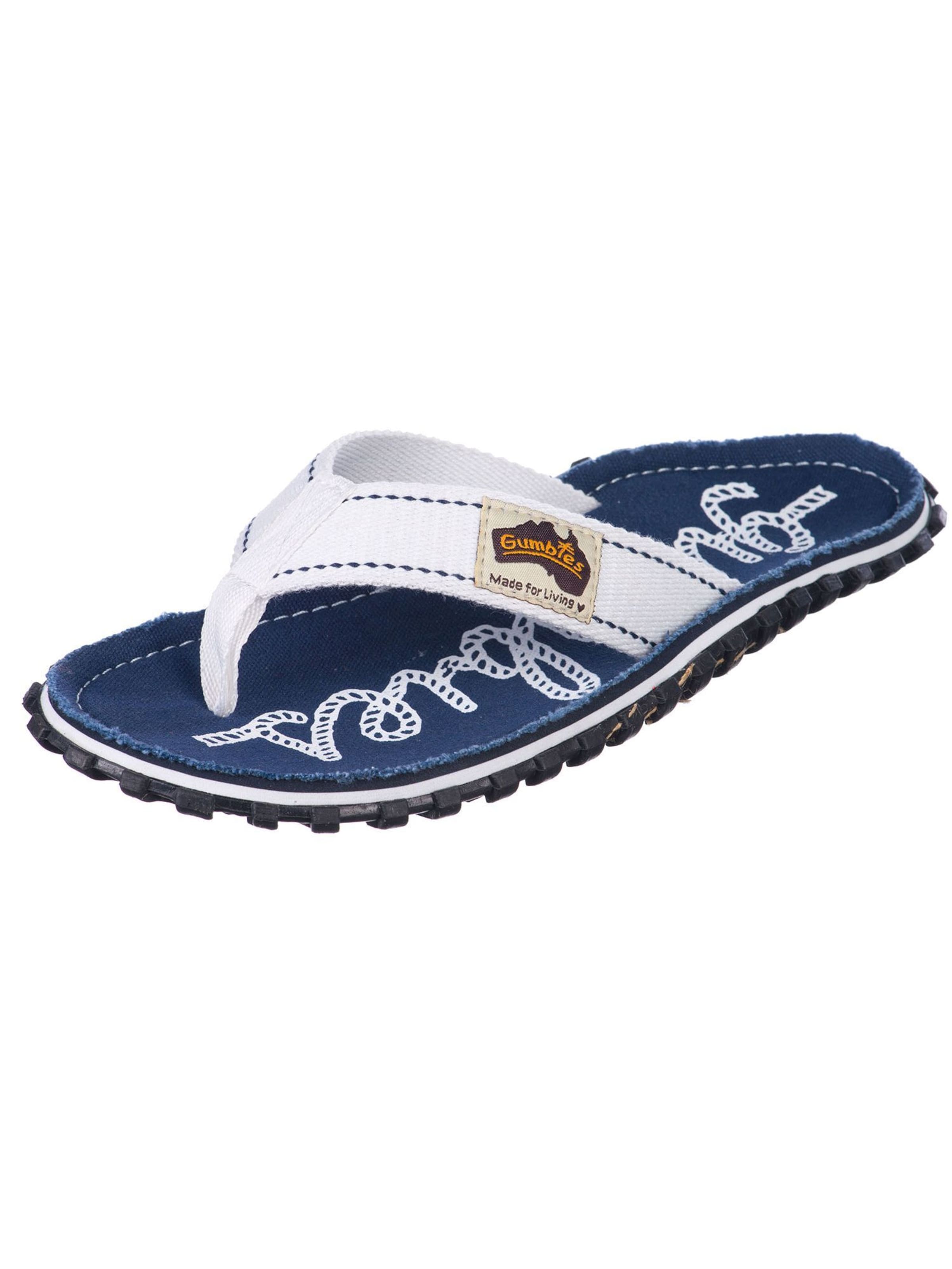 Gumbies Zehentrenner 'Gumbies Original'‌ in Blau: Vorderseite