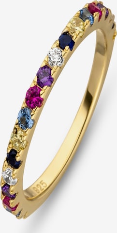 Fiocco Jewelry Ring 'Rainbow' in Yellow: front