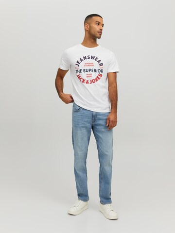 JACK & JONES Majica 'Andy' | modra barva