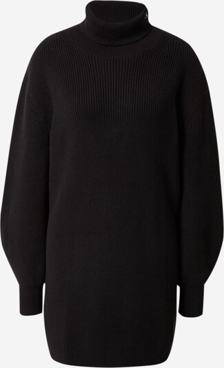 Calvin Klein Jeans Adīta kleita, krāsa - melns, Preces skats