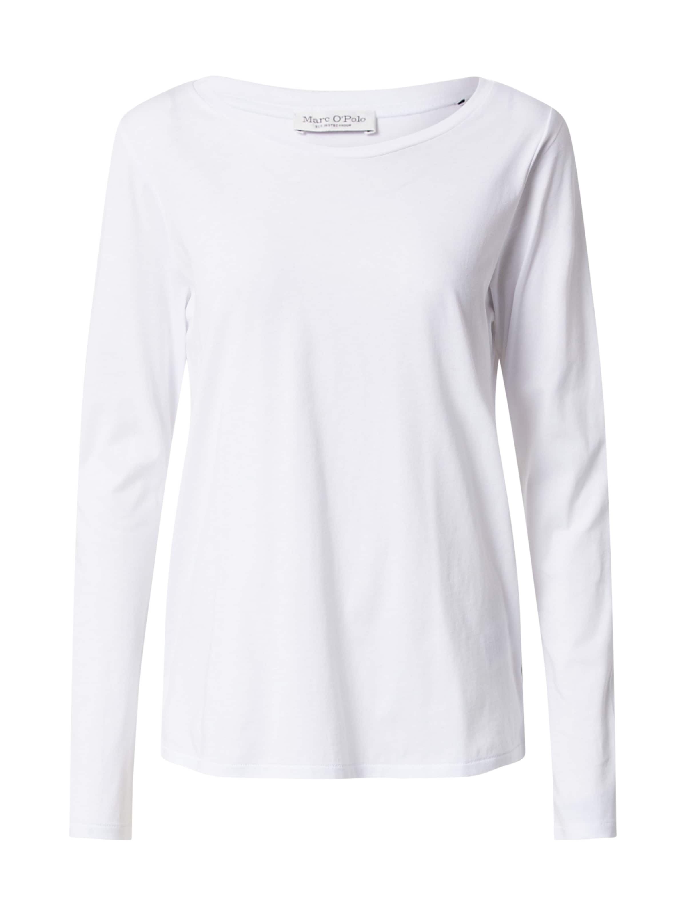 balta Marc O'Polo Marškinėliai: priekis