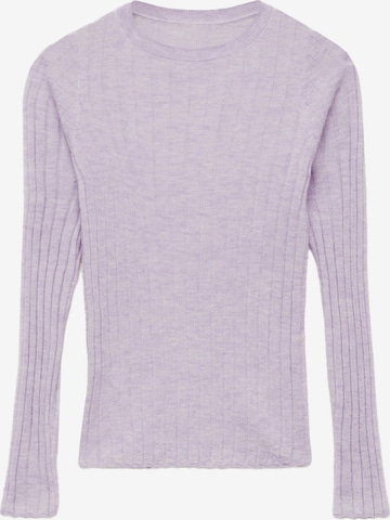 MANGO Sweter 'GARDENIA' w kolorze fioletowy: przód