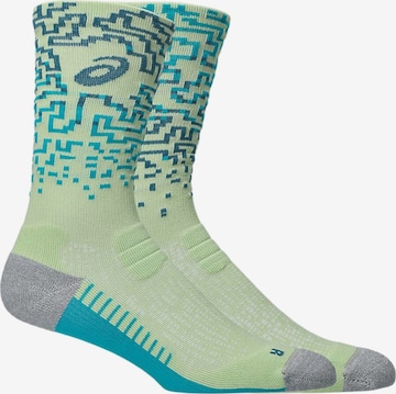 ASICS Sokken 'ASICS Performance Run Crew Sock' in Geel: voorkant