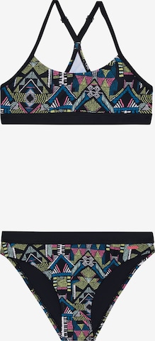 PROTEST Bustier Bikini 'PRTLosh JR' in Schwarz: Vorderseite