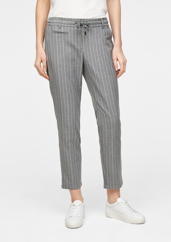 COMMA Slim fit Pants in Grey: front