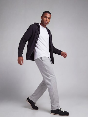 Tapered Pantaloni 'JREBCARL CREST' di JJ Rebel in grigio