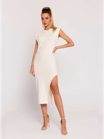 made of emotion - Vestido 'M787' en beige