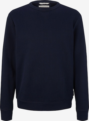 TOM TAILOR Sweatshirt in Blau: predná strana