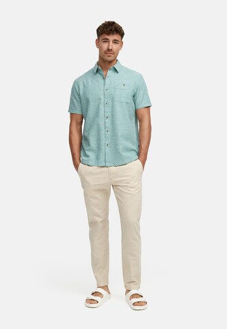 INDICODE JEANS Regular fit Button Up Shirt 'Way' in Blue
