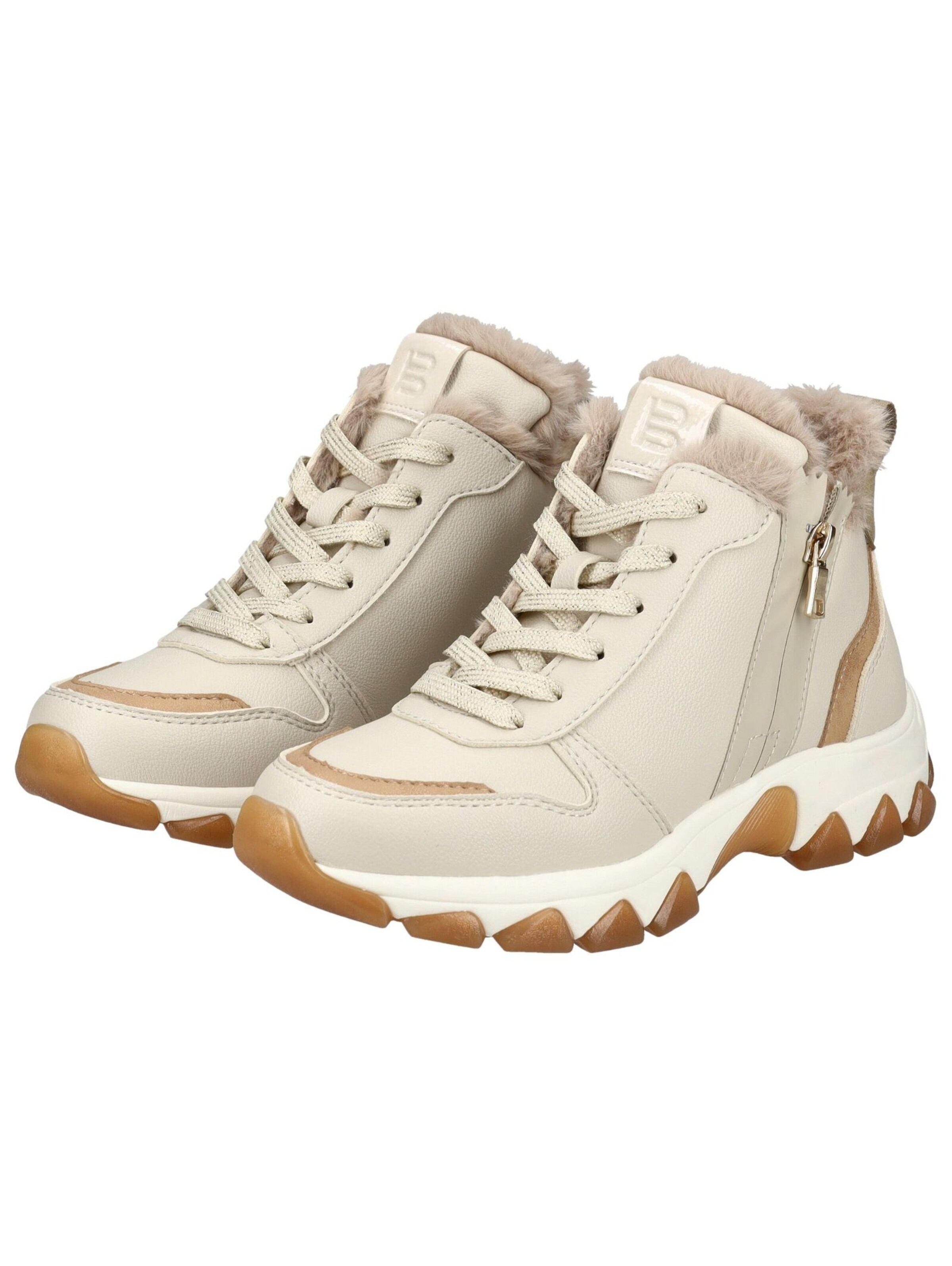 TT. BAGATT Botki sznurowane w kolorze beżowy