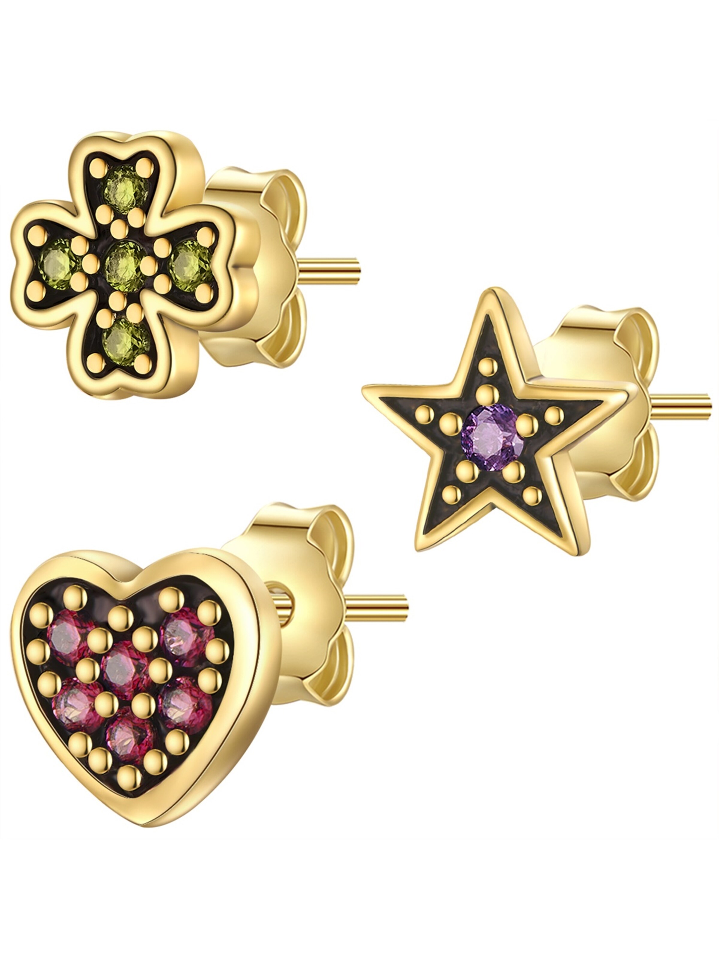 Glanzstücke München Earrings in Gold: front