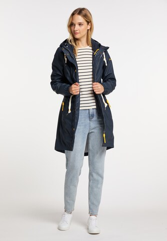 Manteau fonctionnel Schmuddelwedda en bleu