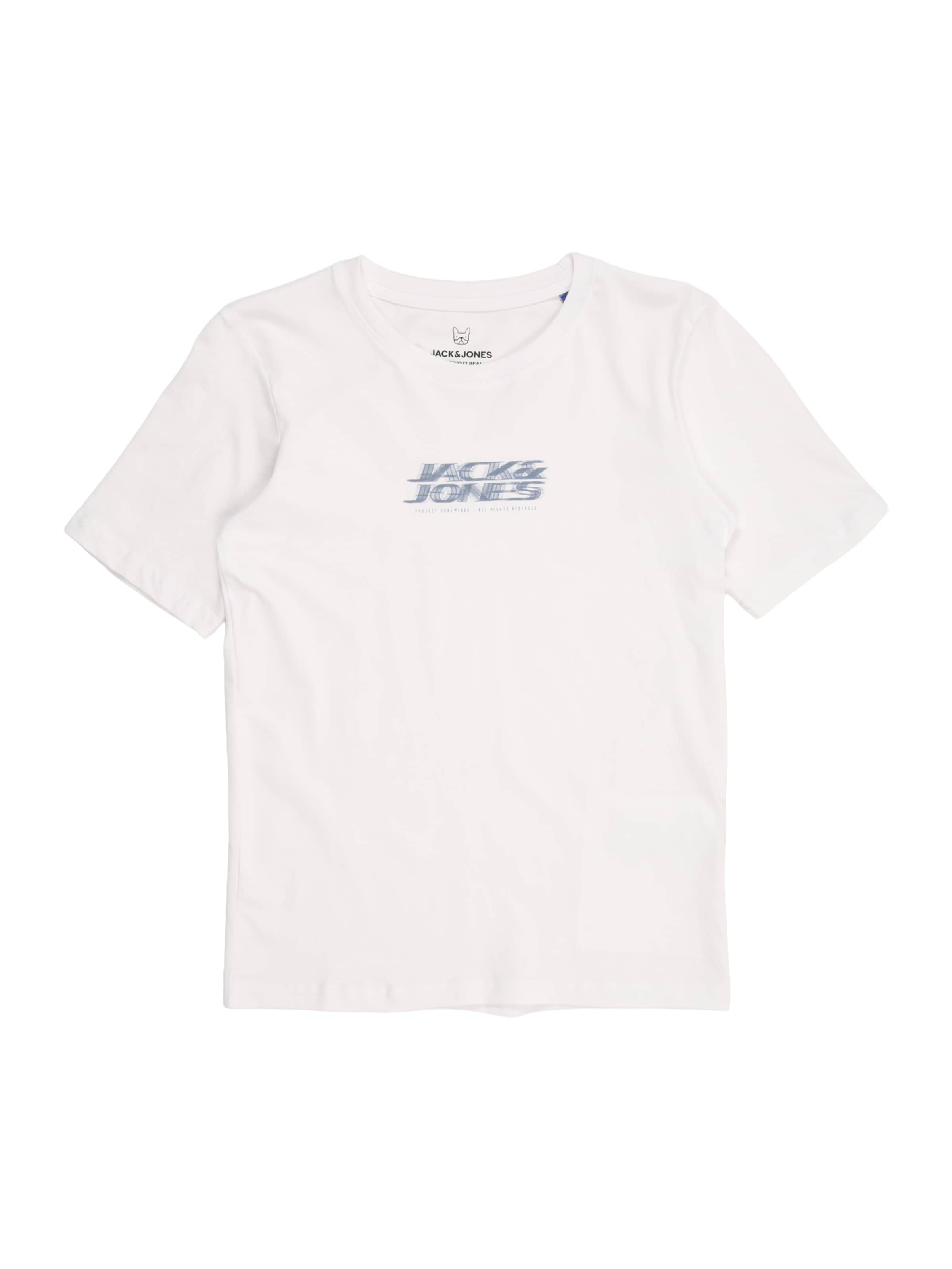Jack & Jones Junior Shirt 'JCOFUSION' in White: front