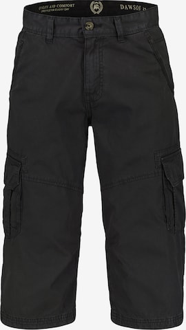 LERROS Regular Cargo Pants in Black: front