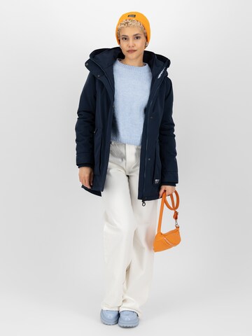 Parka invernale 'FloraAK' di Alife and Kickin in blu