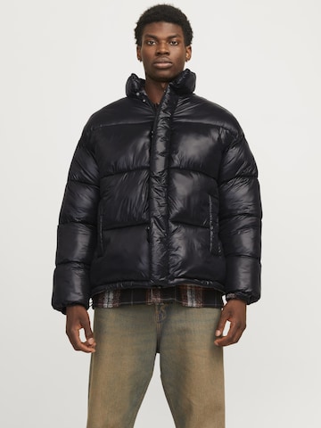 JACK & JONES Vinterjakke i sort: forside