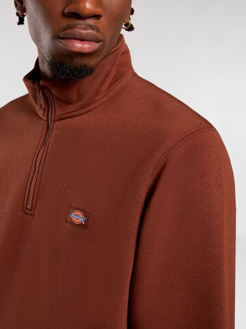 DICKIES Mikina 'OAKPORT' – hnědá