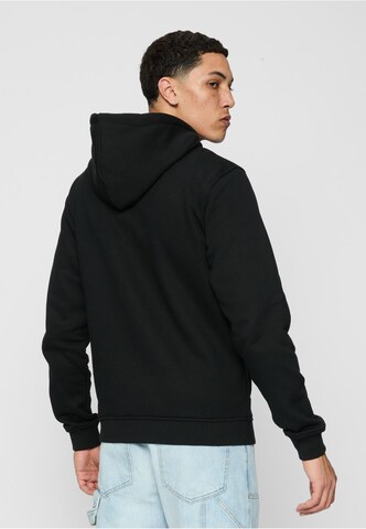 Urban Classics Zip-Up Hoodie in Black