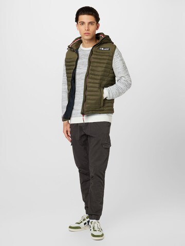 INDICODE JEANS Vest 'Leach' in Green