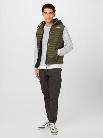 Gilet 'Leach' INDICODE JEANS en vert