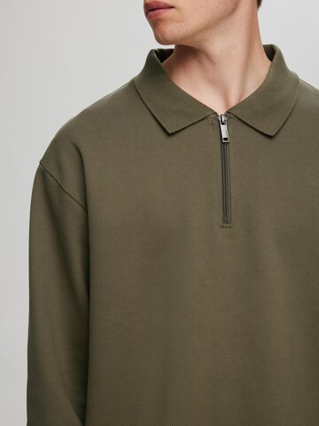 Sweat-shirt SELECTED HOMME en vert
